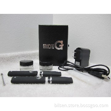 Wholesale E Cigar Wax oil Vaporizer Micro G pen With 350mah Battery.